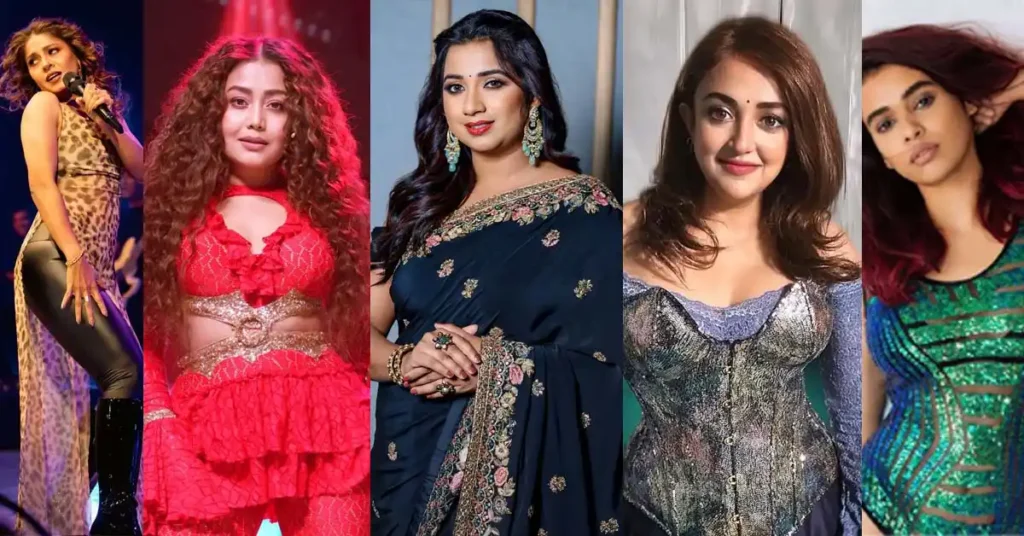 Top 10 Most Popular Hottest & Beautiful Bollywood Singers 2024